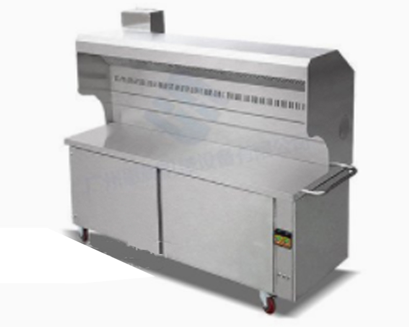 無煙燒烤車 尺寸:1970x850x1500mm